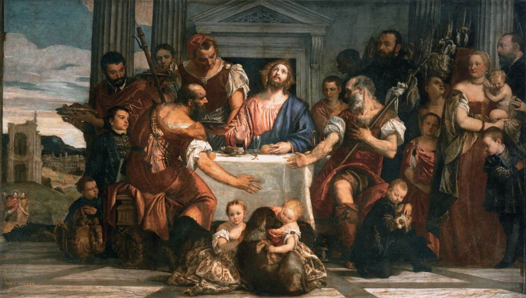 Supper in Emmaus. Paolo Veronese. c.1559