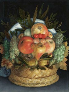 Arcimboldo, Giuseppe, (oil on panel) (1527-93)